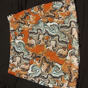 SHEIN Multi Color Lightweight Mini Skirt Sz Small EUC